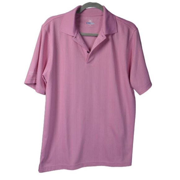 Mens MIZUNO Pink Polo Drylite Golf Shirt Sacramento Size: S - Picture 1 of 3
